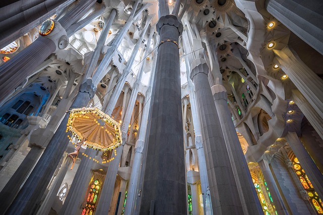 Gaudi's Sagrada Familia architectural masterpiece in Barcelona